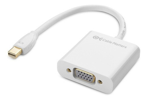 Cable Matters Adaptador Mini Displayport A Vga