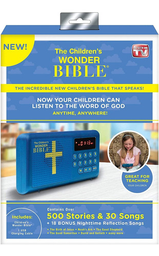 Reproductor De Audio De La Biblia Para Niños 500 Historias