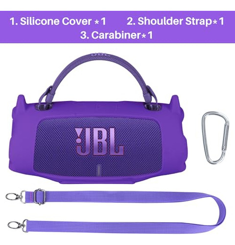 Funda De Silicona Compatible Con El Altavoz Portátil Jbl Cha