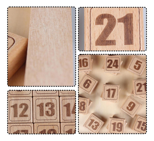 Rompecabezas Klotski De 5x5 Y 24 Dígitos, Rompecabezas De