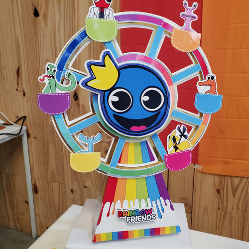 Ferris Wheel Rueda De La Fortuna 25 Cm Rainbow Friends