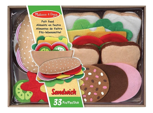 Sándwich De Felpa Melissa & Doug