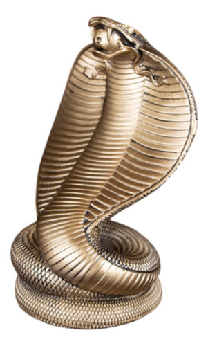 Estatua De Serpiente, Adorno De Escritorio, Regalo Bronce M