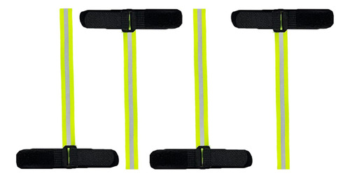 2 X 4 Correas Para Guantes De Esquí, Muñequeras