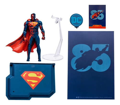 Figura Superman 85th Anniversary Edition Mcfarlane Toys
