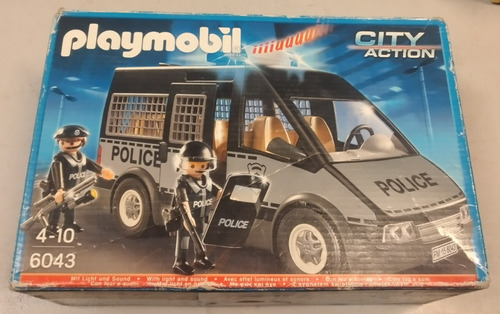 Playmobil 6043 Camioneta De Policia