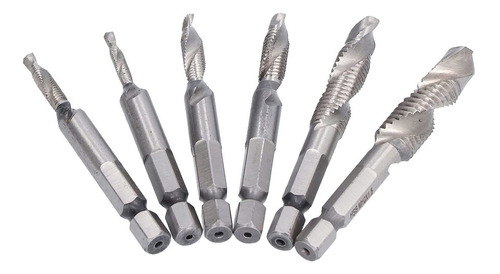 Broca Rosca Vastago Hexagonal Hss Para Herramienta Manual