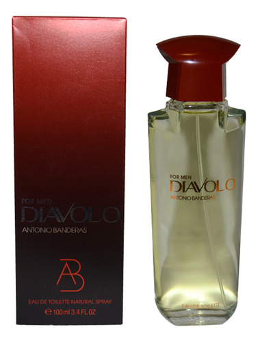 Perfume Antonio Banderas Diavolo Para Hombre Edt Spray 100ml