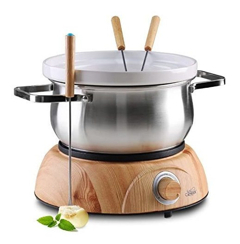 Set Fondue Eléctrico Artestia Para Chocolate Y Queso, 1500w