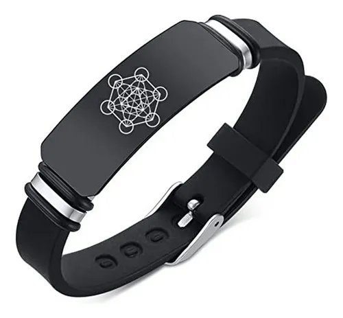 comprar Pulsera Metatrónica Hexagrama Geometría Sagrada Protección