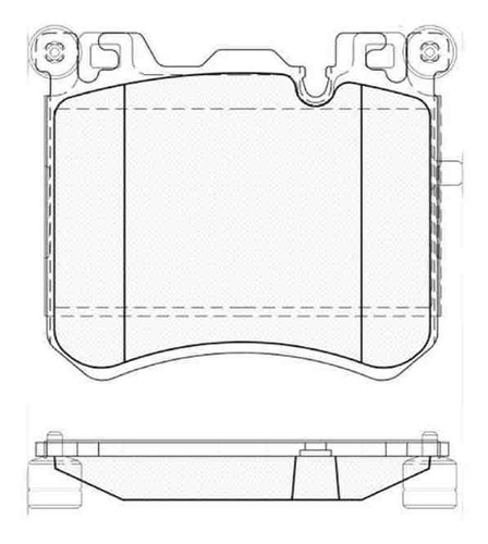 Pastilla De Freno Bmw X5 Xdrive35i - 50i M 3.0 8v 2014/ Dela