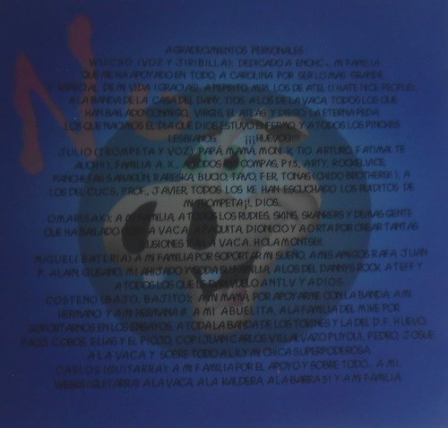 No Tiene La Vaca - Tu Vaca Es Tu Poder Cd (Usado)