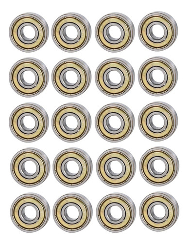 Paquete De 20 Rodamientos De Skate Para Patinetas,