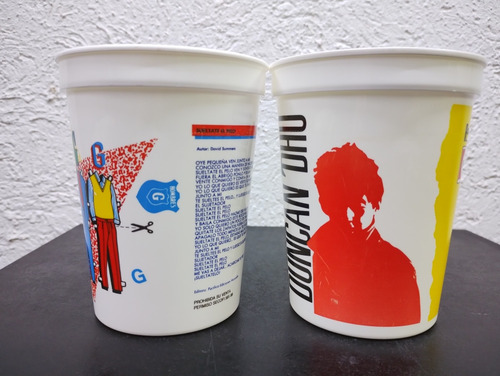 Vasos Pepsi Rockonexion 4pack 1988 Hombresg Duncan Dhu Retro (Usado)