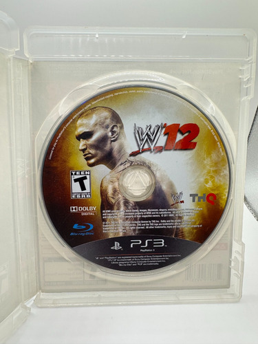 Wwe 12 - Ps3 (Reacondicionado)