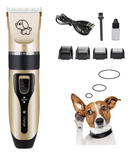 Maquina Corta Pelo Mascota Perro Gato Usb Inalámbrica 