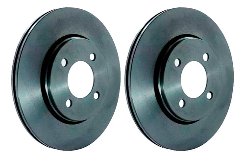 2 Discos + Pastillas Freno Del P/ Renault Sandero Desde 2014