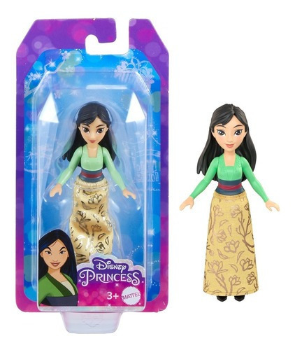 Disney Princesa Muñeca Mini Mulan 9cm