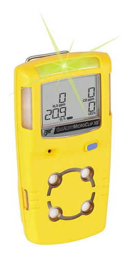 Detector De Gas Bw Technologies, Detecta Co, H2s, Lel Y O2