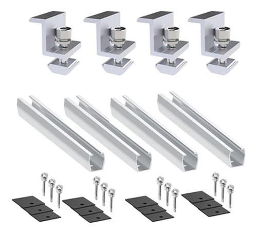 Panel Soporte Para Soporte De Soporte, Aleación De 4pcs