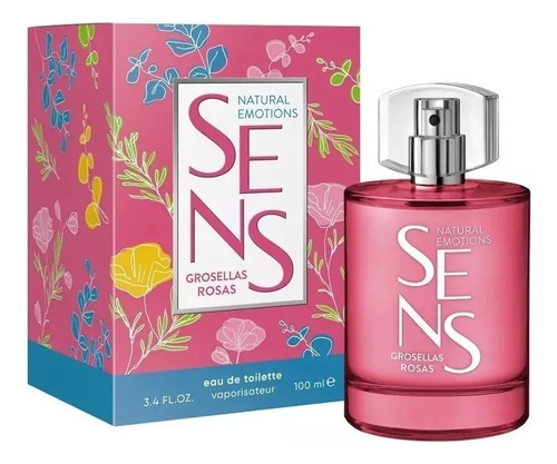 Sens Natural Emotions Grosellas Rosas Perfume Edt 100ml