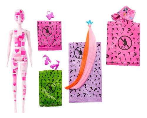 Barbie Color Reveal Muñeca Totally Denim Looks De Mezclilla
