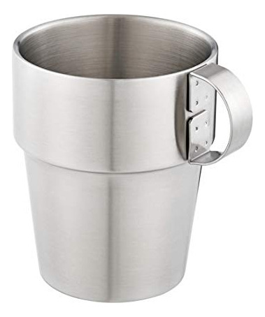 Tazas De Café Apilables De Acero Inoxidable, Tazas De Té Ais