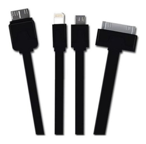 Cable Usb Multi Puntas Mobifree Mb-01068 Negro /vc