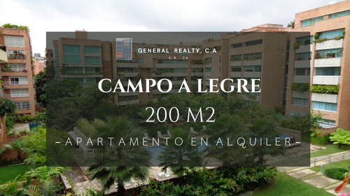 Apartamento Amoblado En Alquiler 200 M2 Campo Alegre 