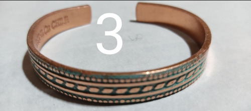Imagen 4 de 5 de Pulseras De Cobre 100%Pack De 4 UnidadesFabricada En 2 Ml