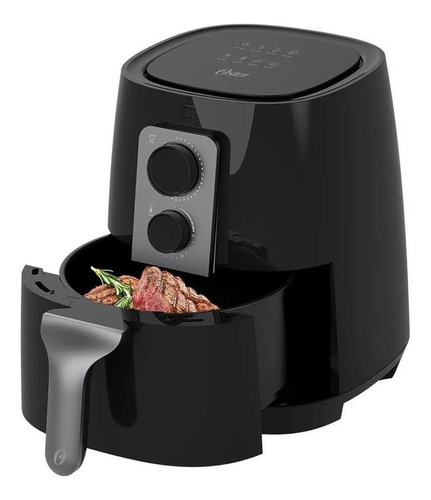 Fritadeira Elétrica Air Fryer 3,3l Oster Black Ofrt590 110v