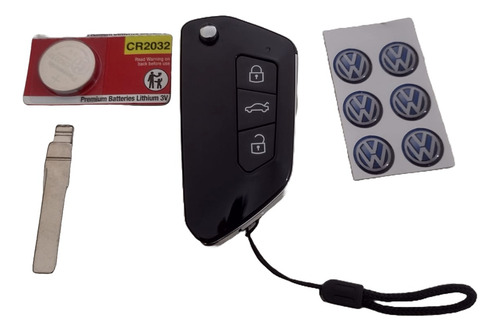 Chave Canivete Mk8 Gol Voyage G6 G7 Up Jetta Fox Amarok