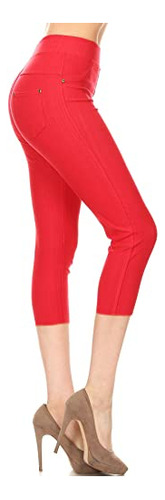 Leggings Depot De La Mezcla De Algodón De Las Mujeres Wtx5x