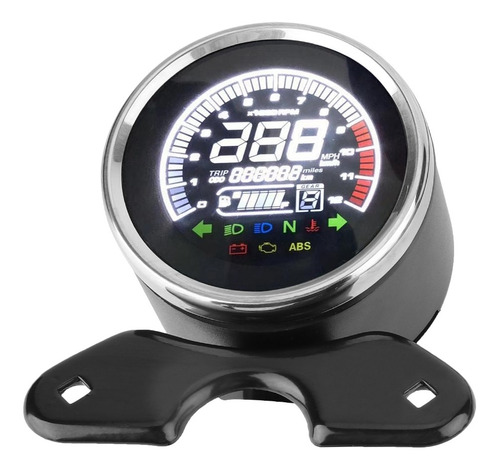 Velocímetro Digital Con Pantalla Lcd Y Odómetro Para Motocic