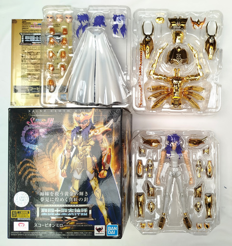 Cavaleiros Do Zodiaco Cloth Myth Milo De Escorpiao Ex Bandai