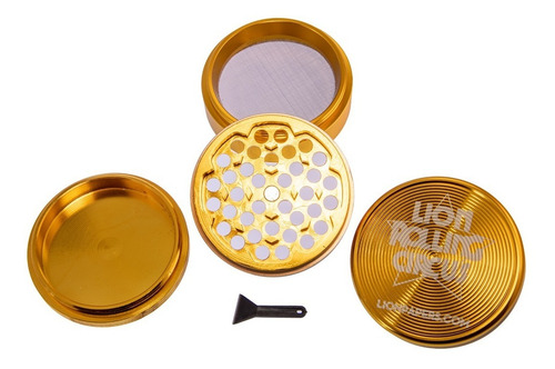 Imagen 2 de 5 de Picador Grinder Lion Rolling Circus Rayado 4 Partes Grande