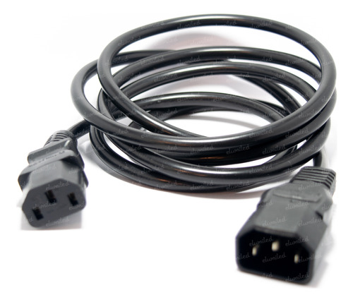 6 Cables Interlock Extensor 1.8m Macho Pc A Hembra Pc Iram