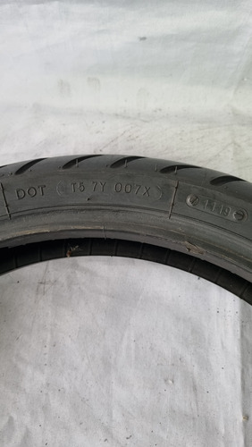 Pneu Dianteiro Michelin Pilotstret 110/70 17 Original Usado (Usado)