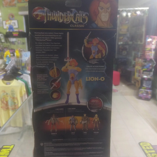 Thundercats Classic Series, Lion-o Leono Figura (Usado)