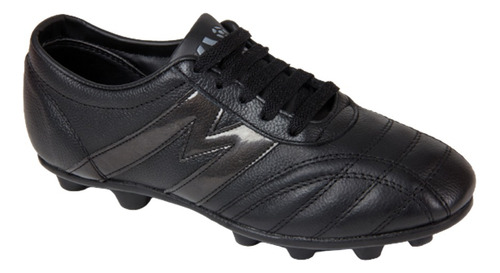 2391-zapato Futbol Manriquez Mid Tx Total Negro