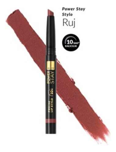 Labial Preciso Avon Power Stay Tawny Triumph Tawny Triumph
