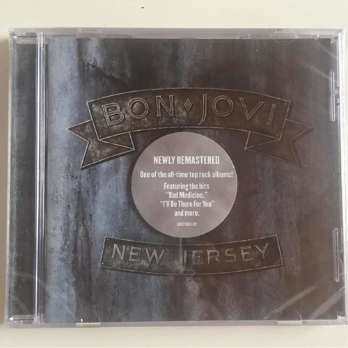 Bon Jovi - New Jersey - Cd Nuevo Original Remaster