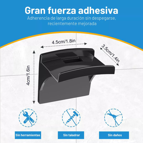 Sunrises 24pcs Ganchos De Soporte Para Gorras Organizador De Gorras Genera Color Negro