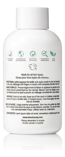 Shampoo Seco Clean Beauty Reserve Hair & Body Tapioca