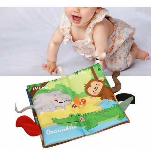 2 Bebê Educação Precoce Livro Bebês Livro Sons Bilíngue