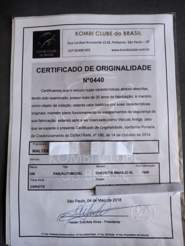 Chevrolet Marajó Sl 1988