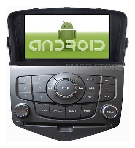 Estereo Android 9 Dvd Gps Chevrolet Cruze 2010-2012 Hd Radio