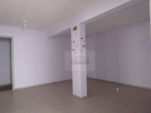 Salão Comercial Para Locação, 100 M² - Jardim Itália - Vinhedo/sp - Sl0067