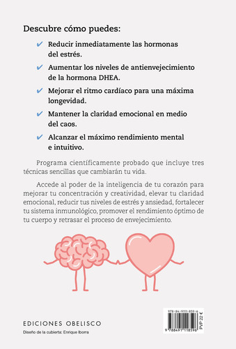 La solución HeartMath: El corazón inteligente, de Childre, Doc. Editorial Ediciones Obelisco, tapa blanda en español, 2022