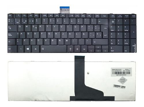 Teclado Toshiba Satellite S855 S855d S875 S875d S955 S955d